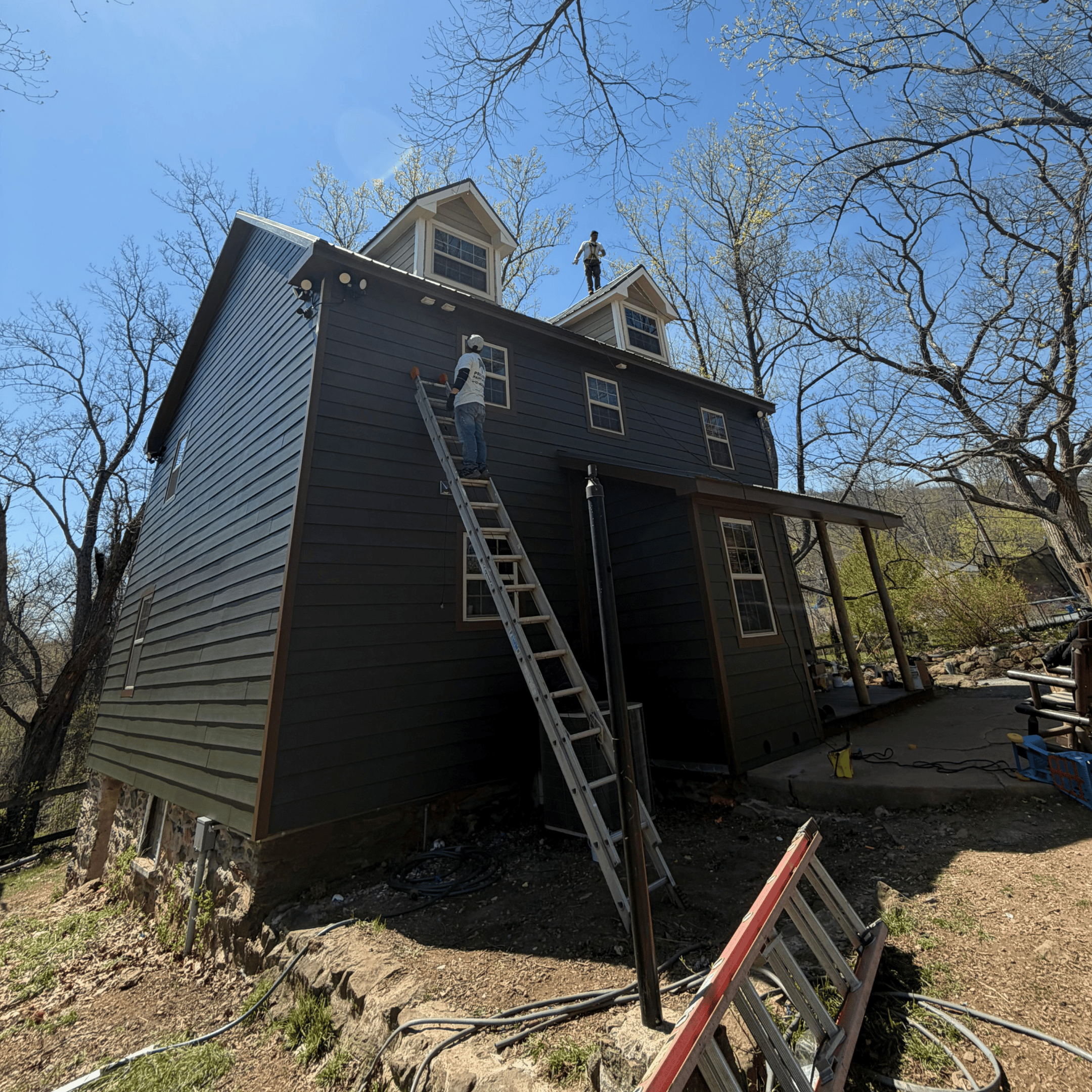 exterior painting job in maryland